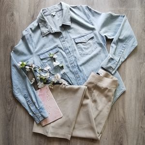 American Eagle Denim Shirt